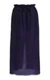 Kallmeyer Regina Drawstring Silk Midi Skirt