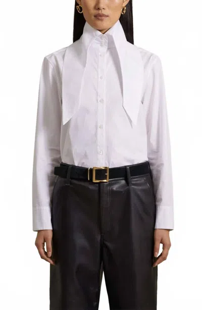 Kallmeyer Renee Button Up Shirt In White