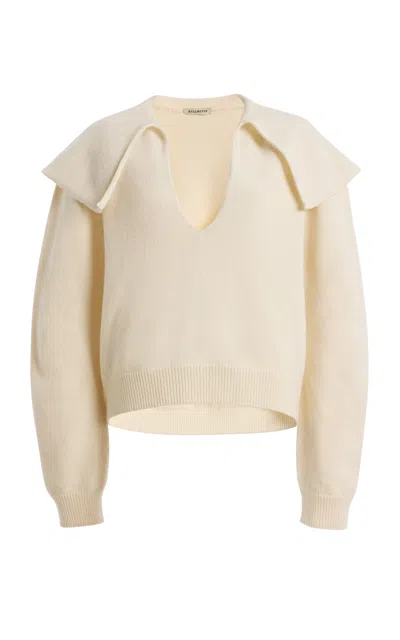 Kallmeyer Sami Cashmere Sailor Sweater In Nude