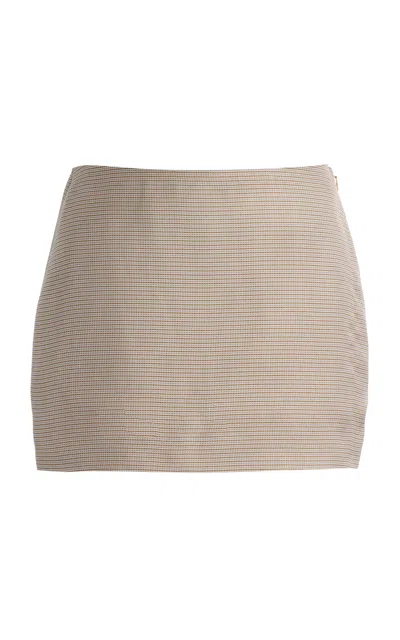 Kallmeyer Shiloh Mini Skirt In Brown