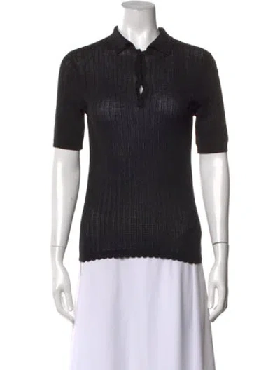Pre-owned Kallmeyer Short Sleeve Polo In Black