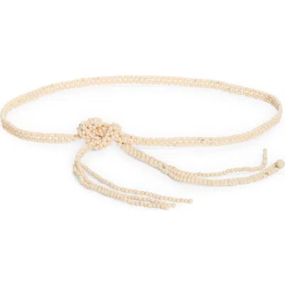 Kallmeyer Sora Beaded Belt In Neutral
