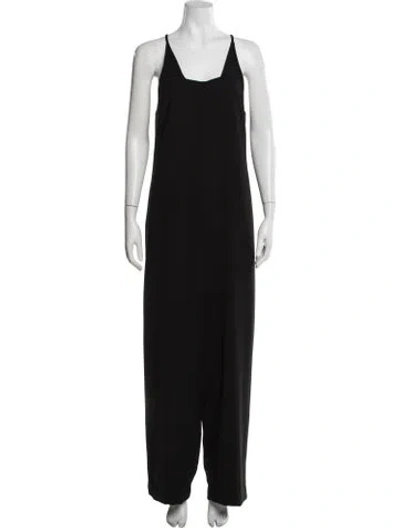 Pre-owned Kallmeyer Square Neckline Jumpsuit In Black