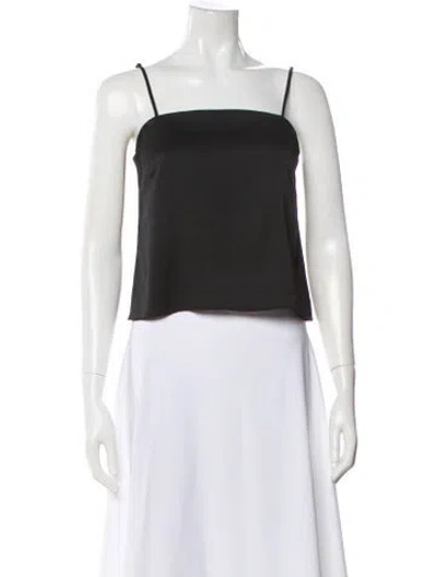 Pre-owned Kallmeyer Square Neckline Sleeveless Top In Gray