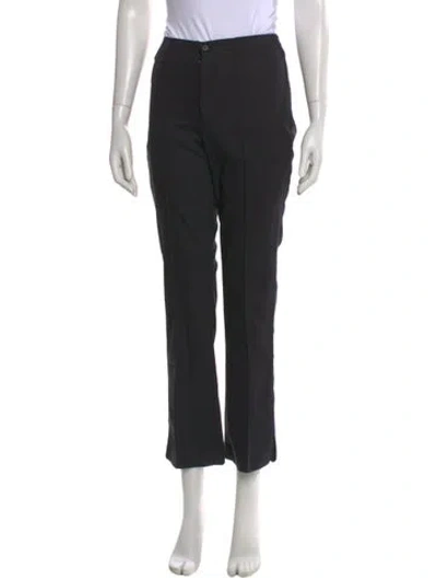 Pre-owned Kallmeyer Straight Leg Pants In Black