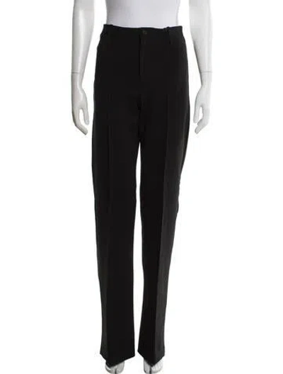 Pre-owned Kallmeyer Straight Leg Pants In Black