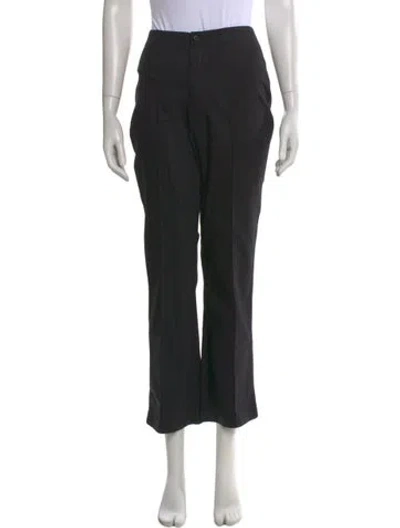 Pre-owned Kallmeyer Straight Leg Pants In Black