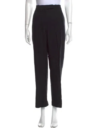 Pre-owned Kallmeyer Straight Leg Pants In Black