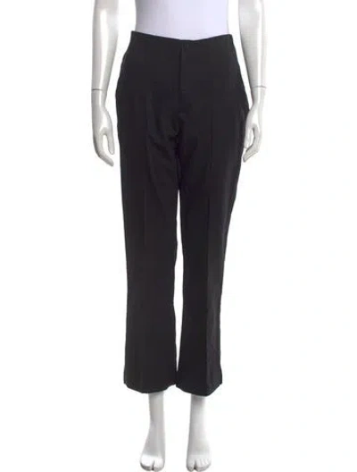Pre-owned Kallmeyer Straight Leg Pants In Black