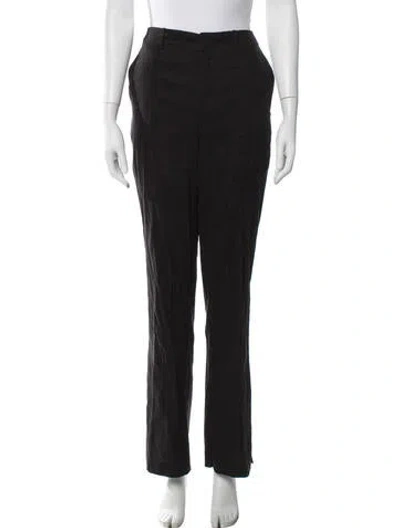 Pre-owned Kallmeyer Straight Leg Pants In Black