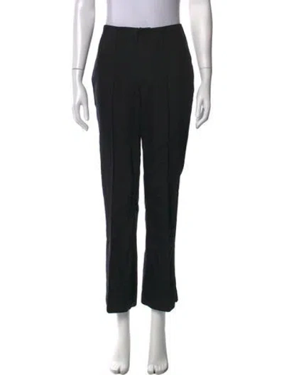 Pre-owned Kallmeyer Straight Leg Pants In Black