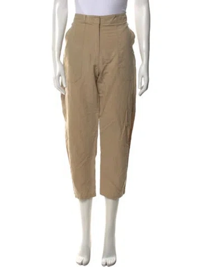 Pre-owned Kallmeyer Straight Leg Pants In Neutral