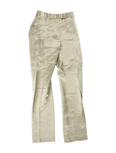 Pre-owned Kallmeyer Straight Leg Pants In Neutrals