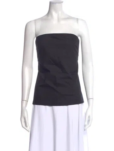 Pre-owned Kallmeyer Strapless Top W/ Tags In Black