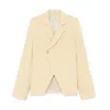 Kallmeyer Thalia Cross Blazer In Hay