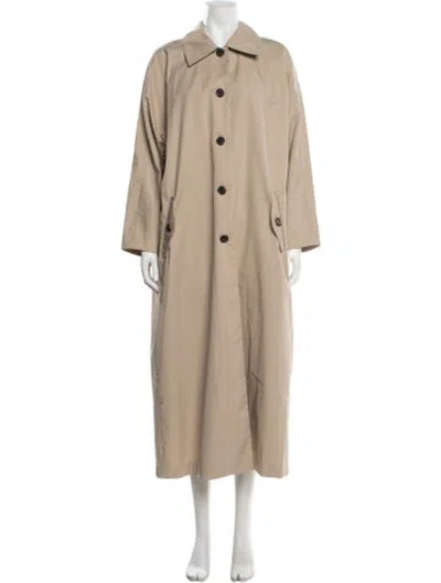 Pre-owned Kallmeyer Trench Coat In Neutrals