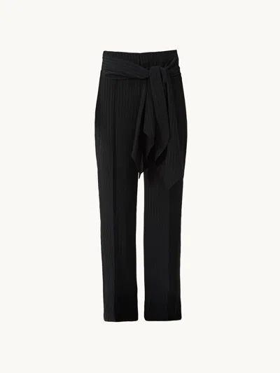 Kallmeyer Ulla Tie Trouser Shadow 0 In Black