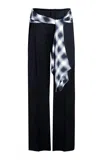 Kallmeyer Ulla Tie Trousers In Black