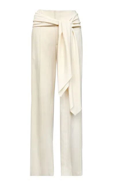 Kallmeyer Ulla Tie Trousers In Ivory