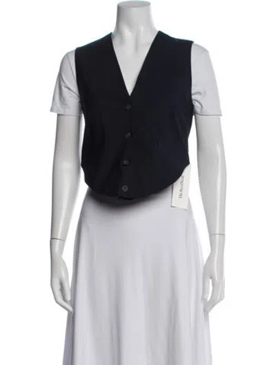 Pre-owned Kallmeyer Virgin Wool Vest In Blue