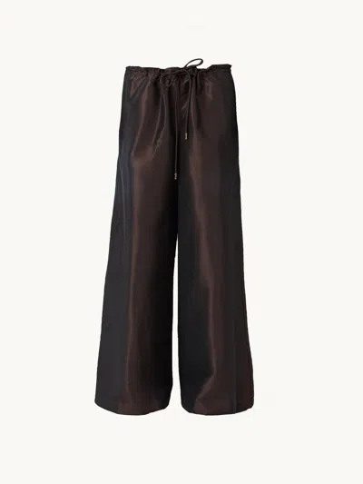 Kallmeyer Wesley Drawstring Pant Espresso L In Brown