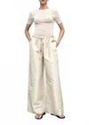 Kallmeyer Wesley Drawstring Pant In Ivory In Neutral
