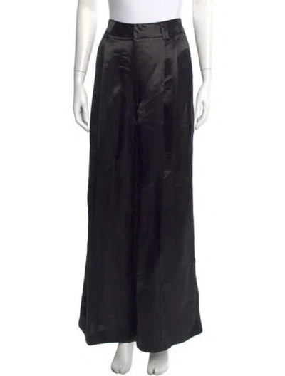 Pre-owned Kallmeyer Wide Leg Pants In Black