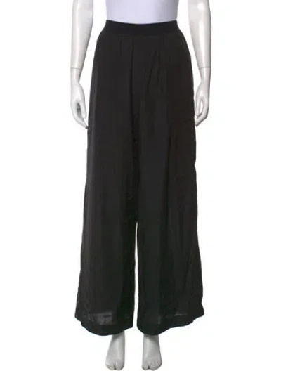 Pre-owned Kallmeyer Wide Leg Pants In Black