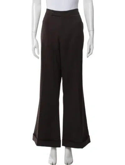 Pre-owned Kallmeyer Wide Leg Pants In Black