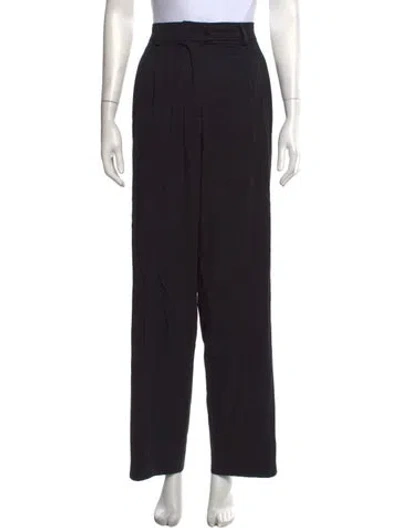 Pre-owned Kallmeyer Wide Leg Pants In Black