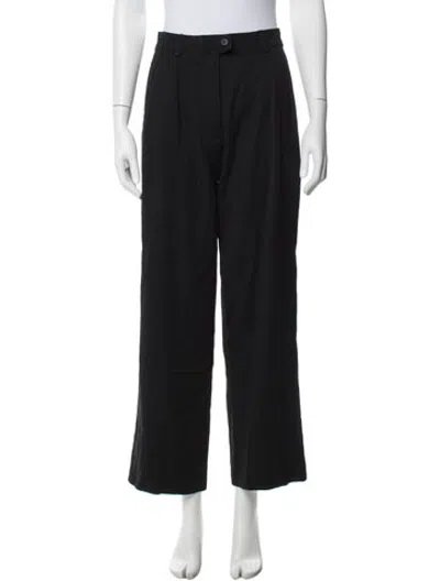 Pre-owned Kallmeyer Wide Leg Pants In Black