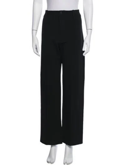 Pre-owned Kallmeyer Wide Leg Pants In Black