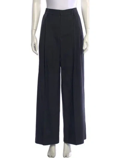 Pre-owned Kallmeyer Wide Leg Pants In Blue