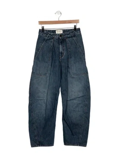 Pre-owned Kallmeyer Wide Leg Pants In Blue