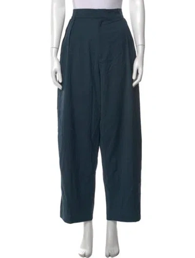 Pre-owned Kallmeyer Wide Leg Pants In Blue