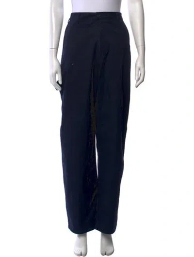 Pre-owned Kallmeyer Wide Leg Pants In Blue