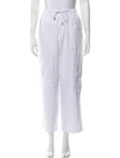 Pre-owned Kallmeyer Wide Leg Pants In Blue/white