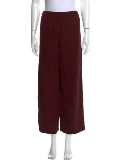 Pre-owned Kallmeyer Wide Leg Pants In Brown