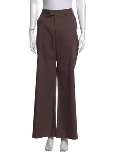 Pre-owned Kallmeyer Wide Leg Pants In Brown