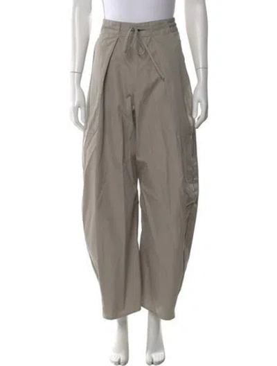 Pre-owned Kallmeyer Wide Leg Pants In Gray