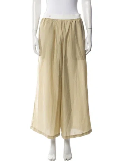 Pre-owned Kallmeyer Wide Leg Pants In Green