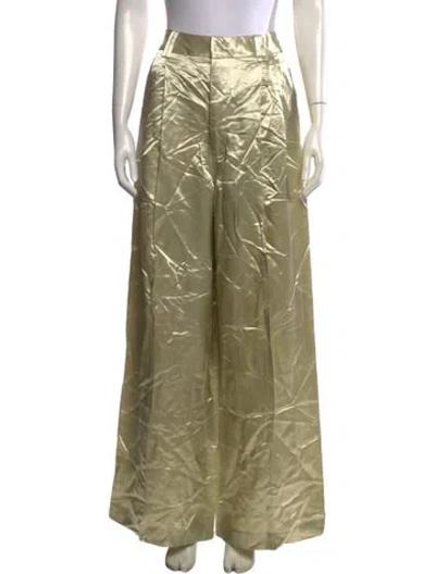 Pre-owned Kallmeyer Wide Leg Pants In Green