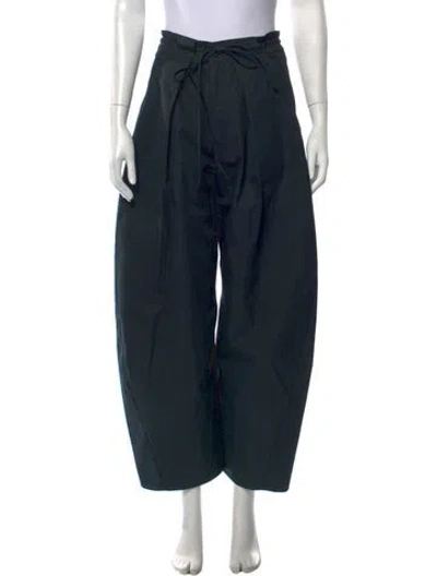 Pre-owned Kallmeyer Wide Leg Pants In Green