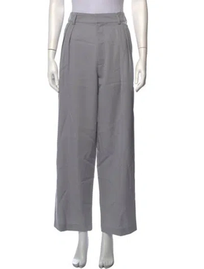 Pre-owned Kallmeyer Wide Leg Pants In Grey