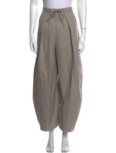 Pre-owned Kallmeyer Wide Leg Pants In Grey