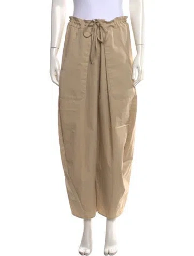 Pre-owned Kallmeyer Wide Leg Pants In Neutrals