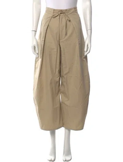 Pre-owned Kallmeyer Wide Leg Pants In Neutrals