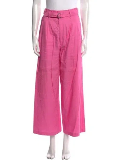 Pre-owned Kallmeyer Wide Leg Pants In Pink