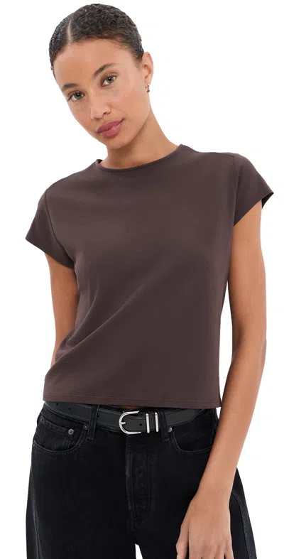 Kallmeyer Willa Baby Tee Cacao In Brown