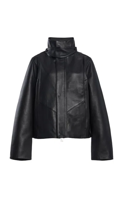 Kallmeyer Winnie Leather Jacket In Black